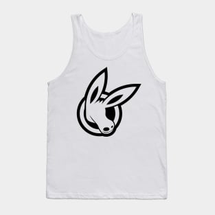 MOULE Head Logo Black Outline Tank Top